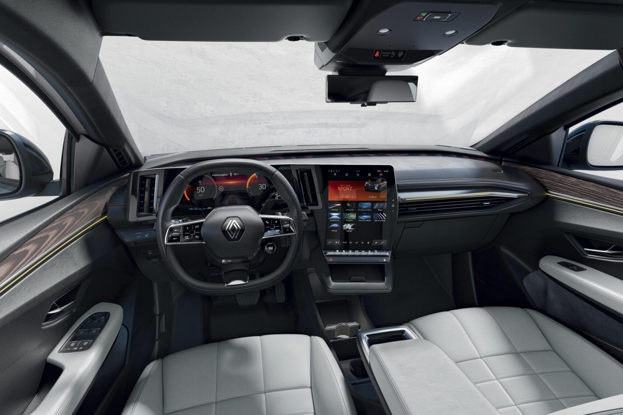 Renault Mégane E-Tech Electric, interni