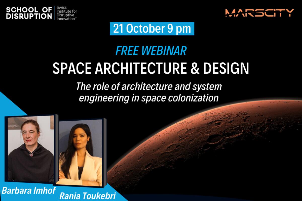 Scopri il webinar gratuito del SIDI sulla Space Architecture & Design - 