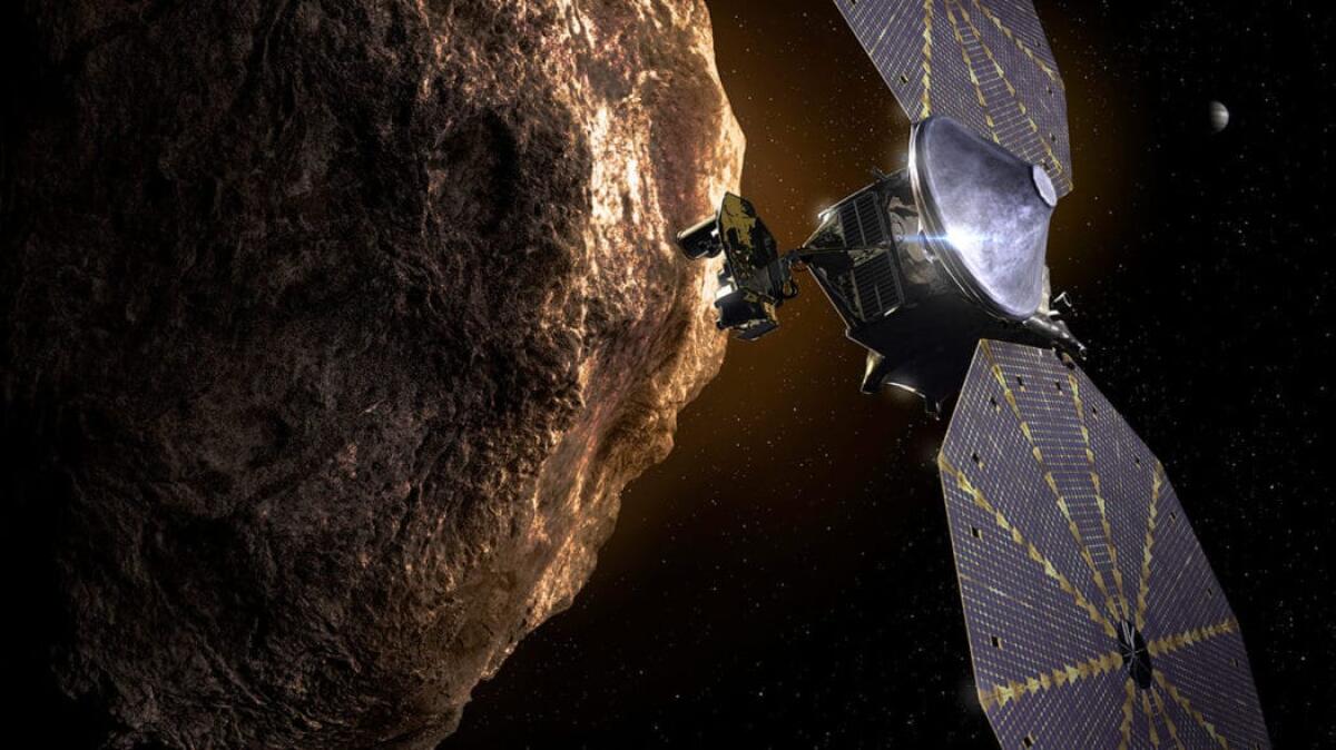 La NASA lancia la sonda Lucy per studiare gli asteroidi troiani di Giove - 