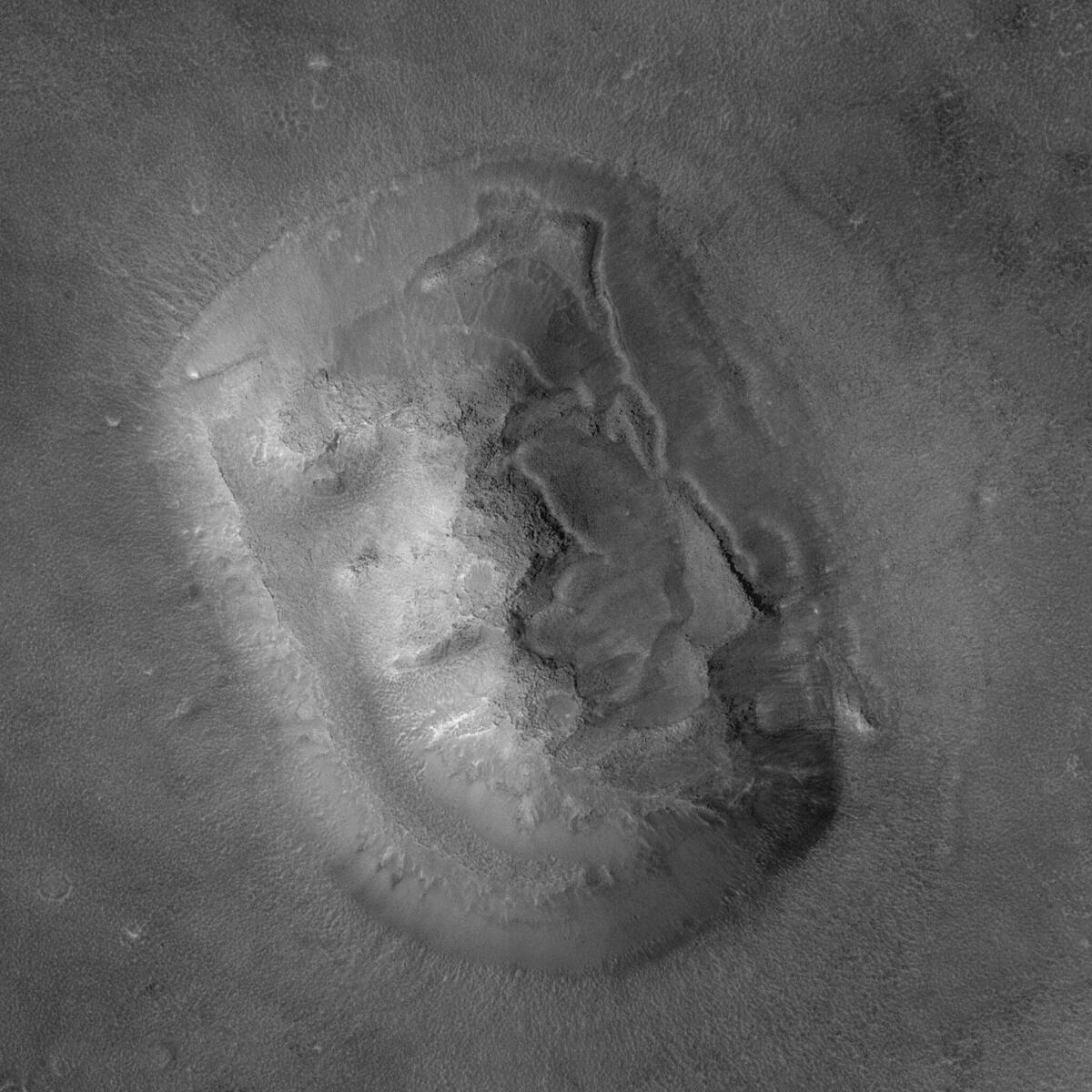 Cydonia di Marte, il volto che si trova sulla superficie del pianeta - 