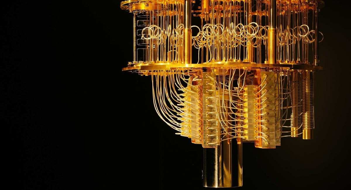 Fotografia di un computer quantistico. Credits: IBM