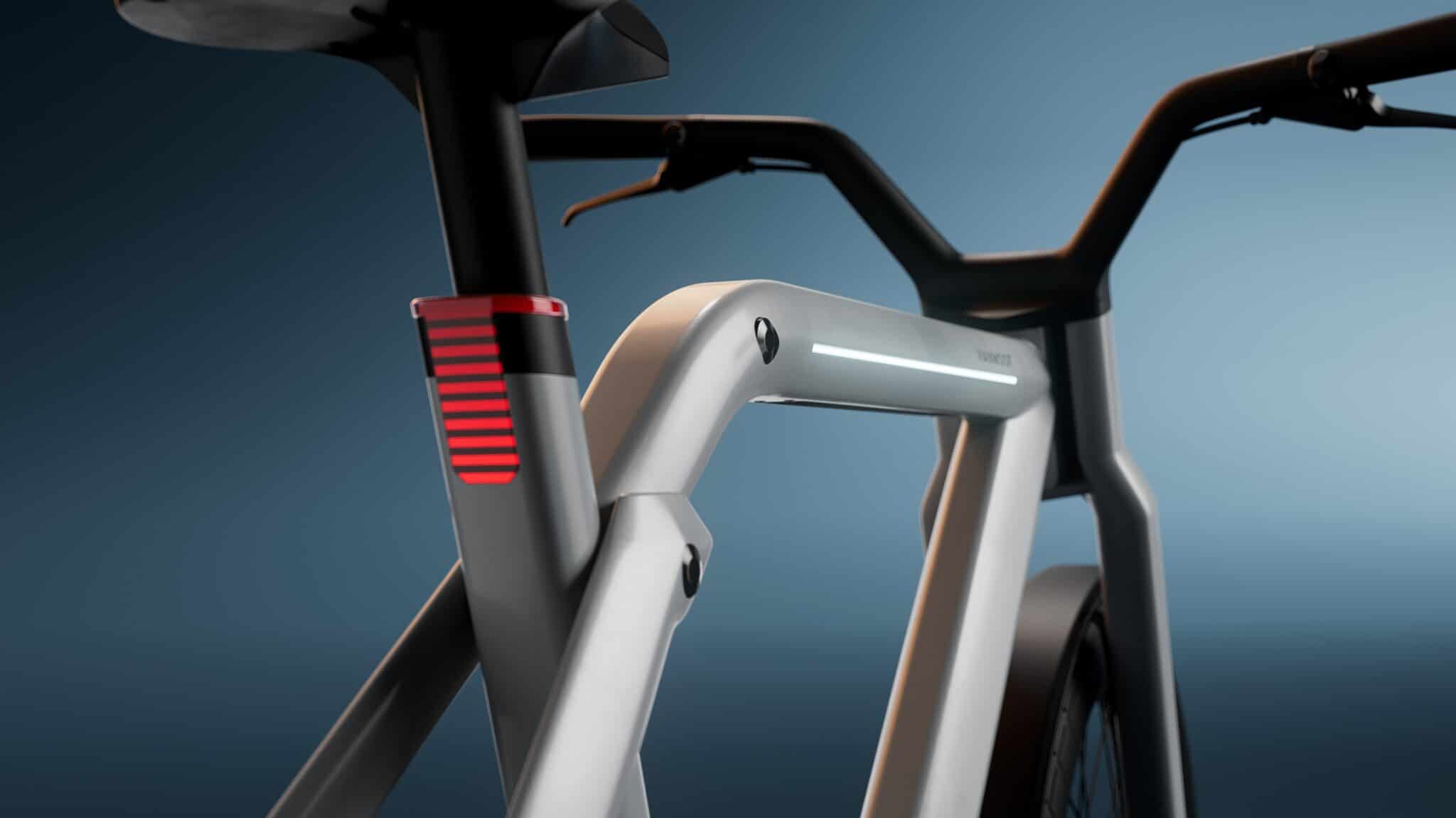 Fanaleria posteriore della VanMoof V. Credit: VanMoof Media