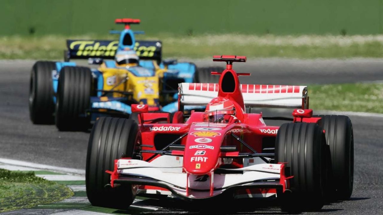 Schumacher e Alonso nel 2006Ph: tuttomotoriweb.it