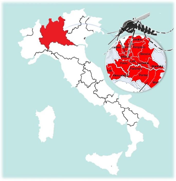 Presenza Aedes koreicus