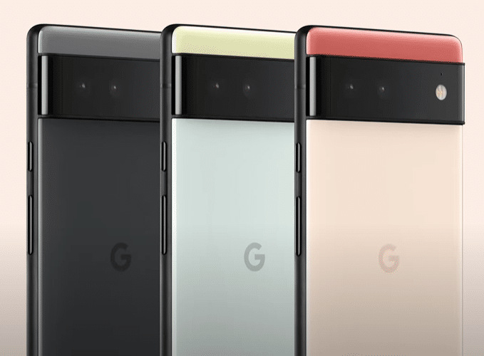 Le colorazioni del Pixel 6