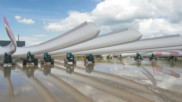Le prime sei pale realizzate con tecnologia RecyclableBlade