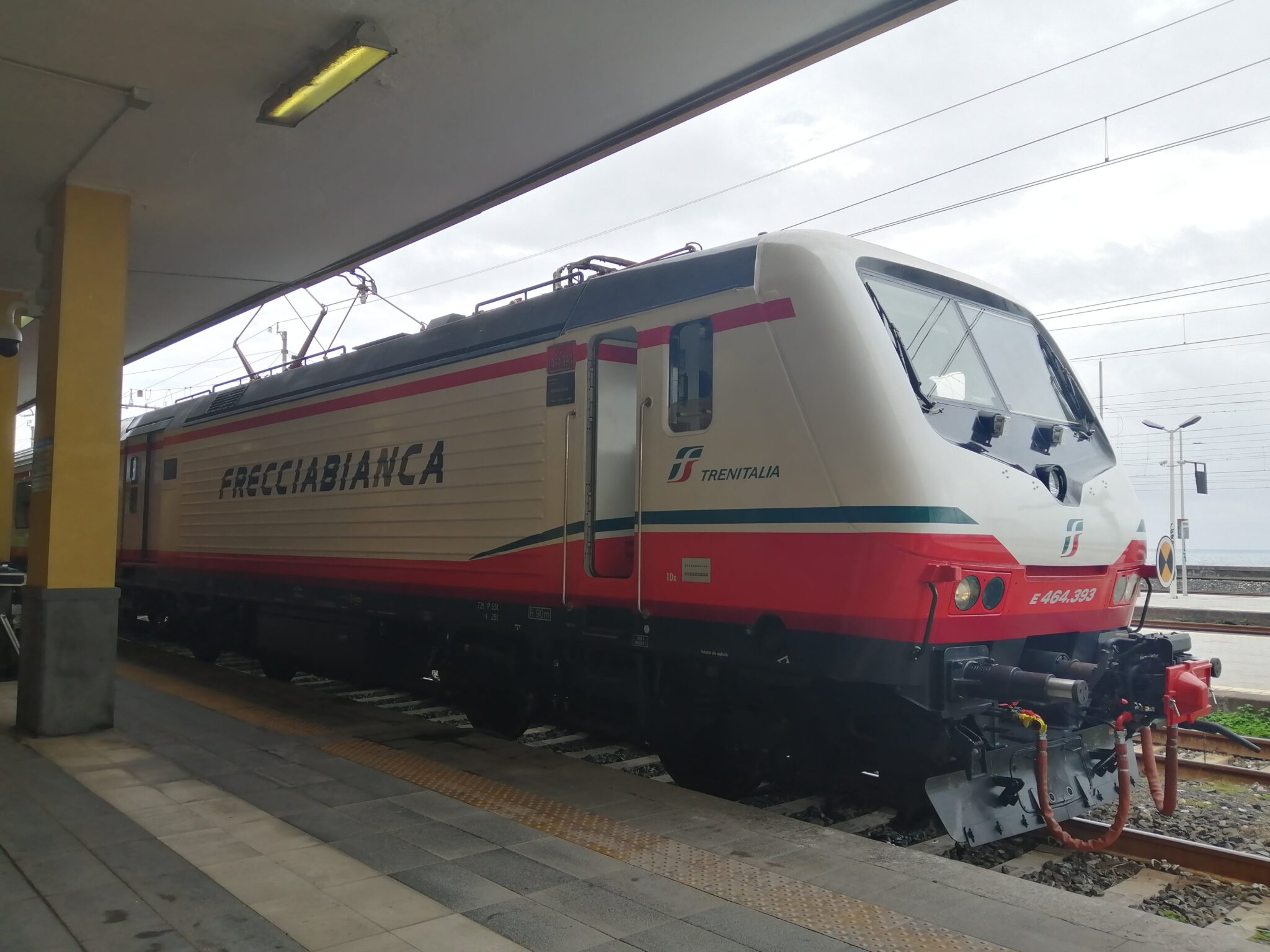 Il Frecciabianca presentato a Catania nei giorni scorsi. Credit: Gazzetta del Sud.