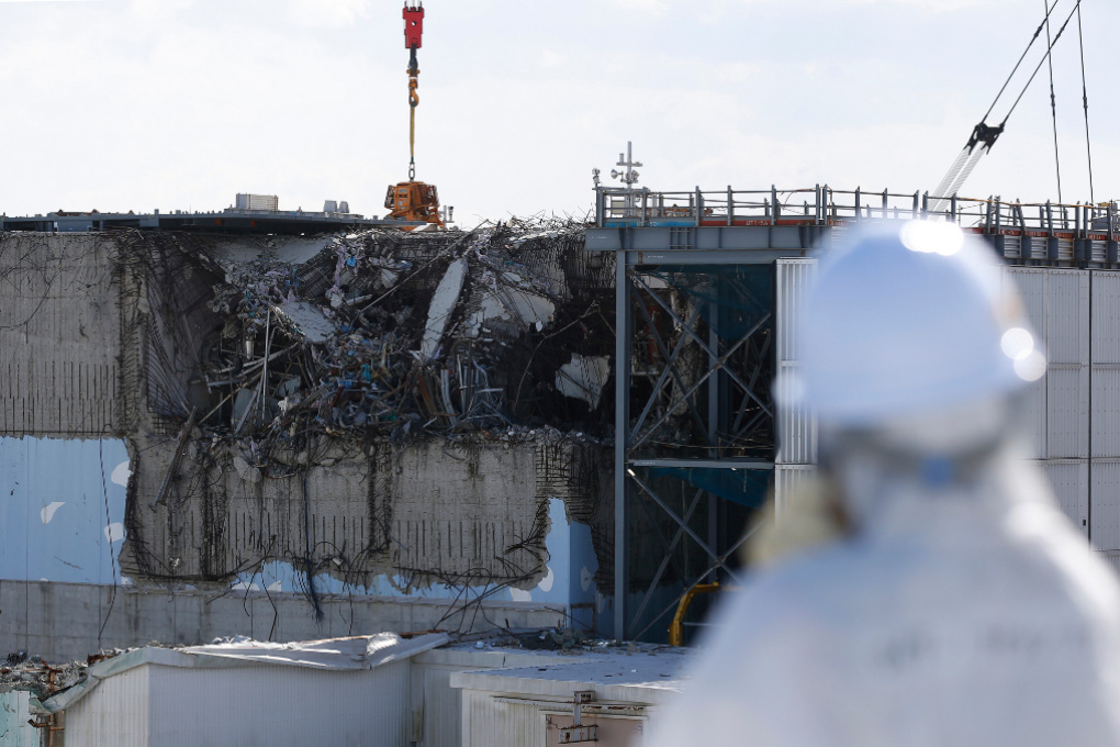 I resti di uno dei reattori esplosi a Fukushima. Credit Focus.it