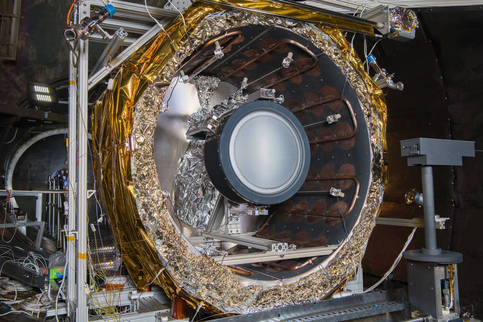 Evolutionary Xenon Thruster - Commercial ion engine. Crediti: NASA