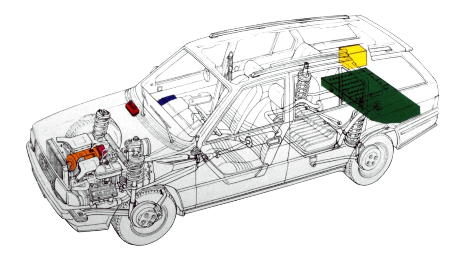 Lo schema tecnico dell'Alfa Romeo 33 ibridaCredits: veloce.it