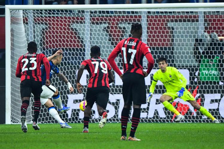 Un'immagine dell'ultimo derby, da adnkronos.it