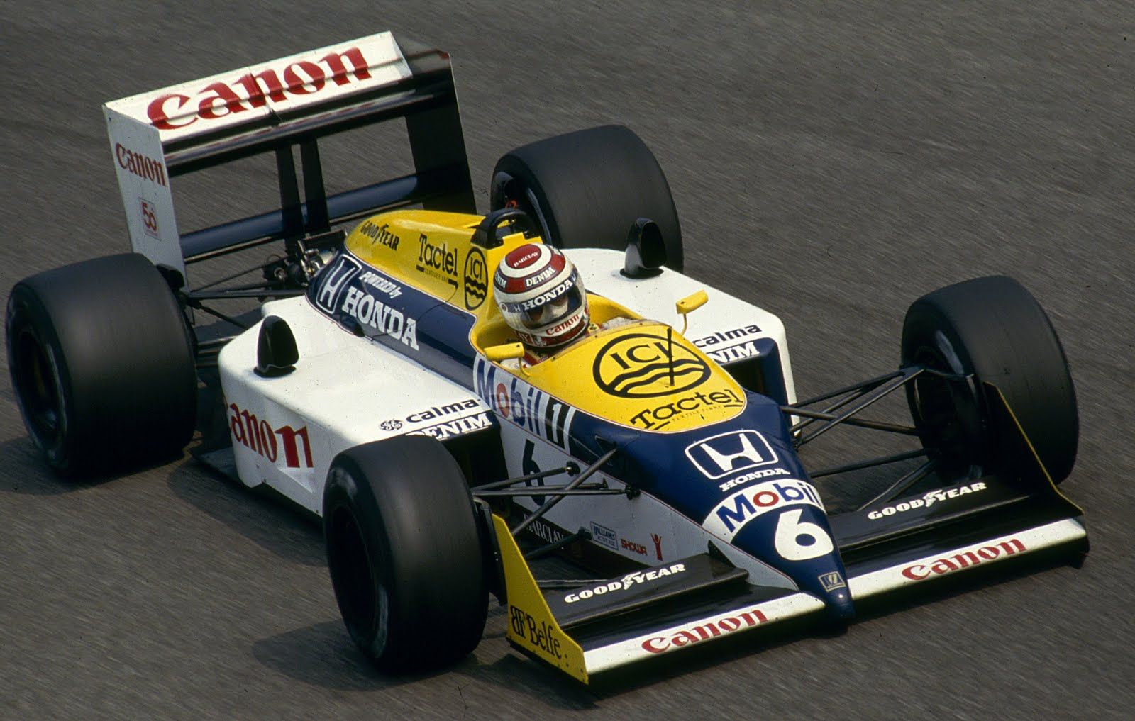 La Williams FW11B, con cui Nelson Piquet vinse il titolo nel 1987Credits: f1sport.it