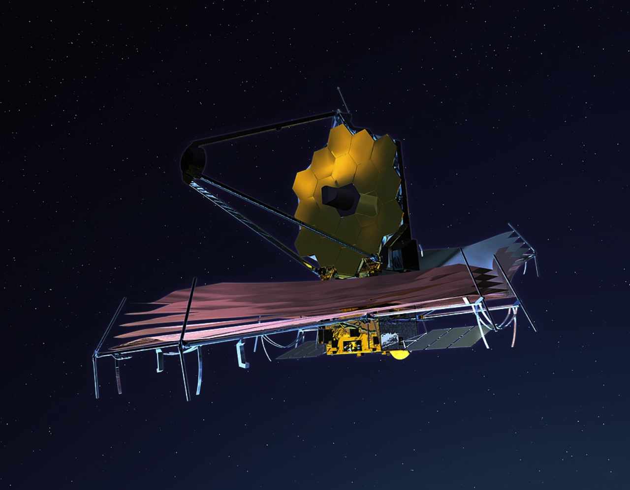 James Webb Space Telescope. Credit: ESA