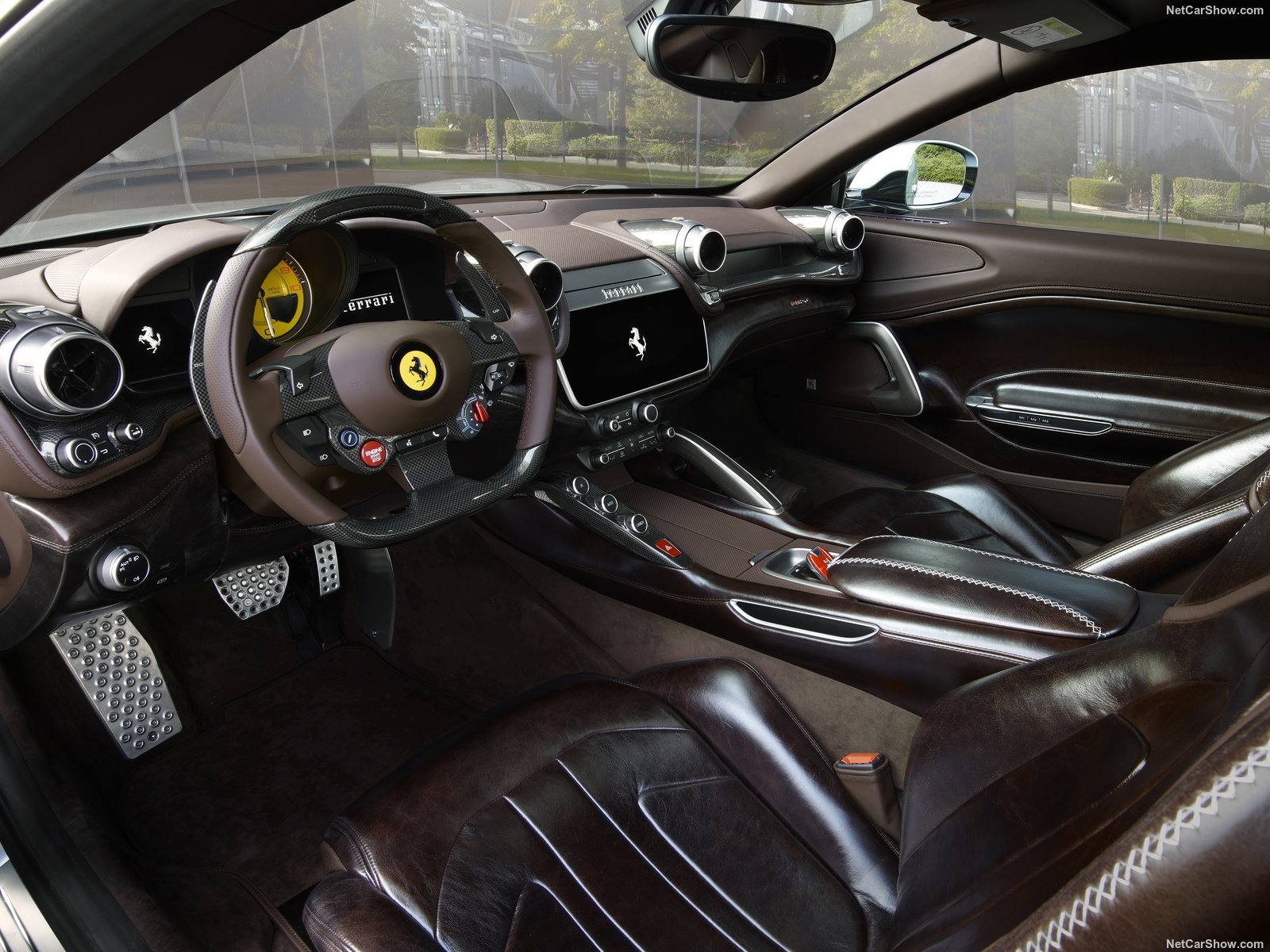Gli interni della BR20 -  Credits: ufficio stampa Ferrari