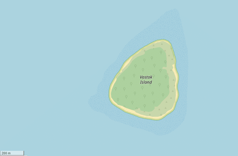 Buco nero nell’Oceano Pacifico visibile su Google Maps fa il giro del web