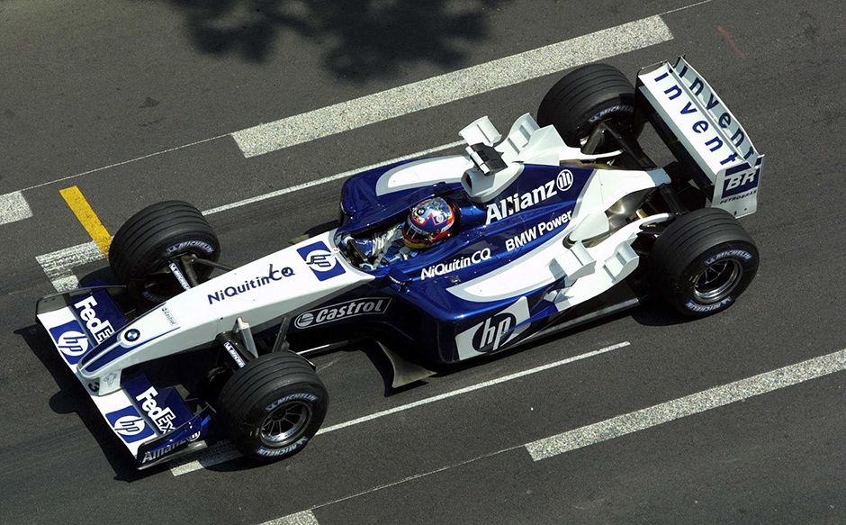 La Williams FW25, con la quale Juan Pablo Montoya arrivò terzo nel campionato piloti, a soli 11 punti da Michael SchumacherCredits: tweet-by-wire (Twitter)