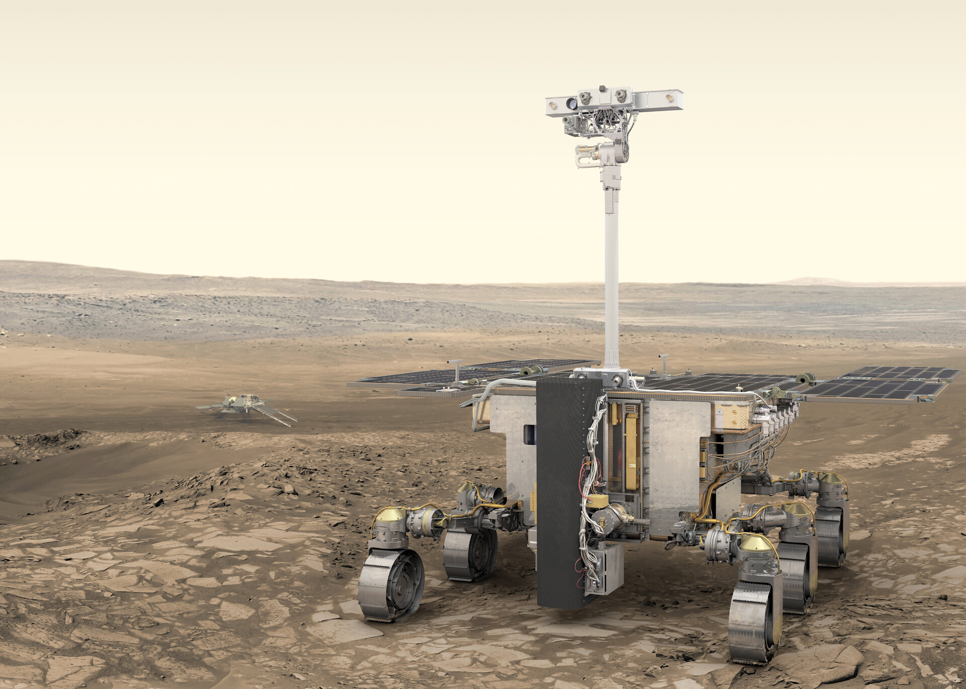 ExoMars di ESA. Credits: ESA
