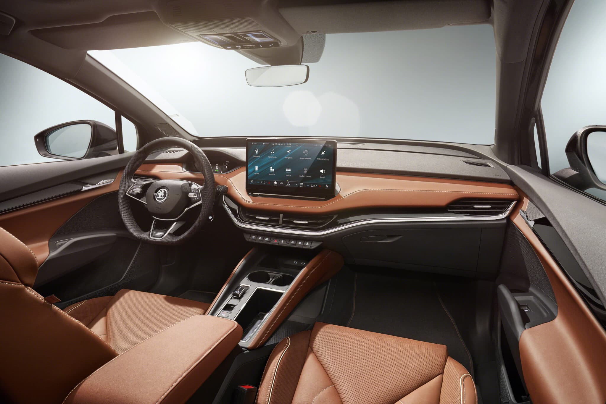Gli interni della Skoda Enyaq 2021 - Crediti foto: ufficio stampa Skoda Italia