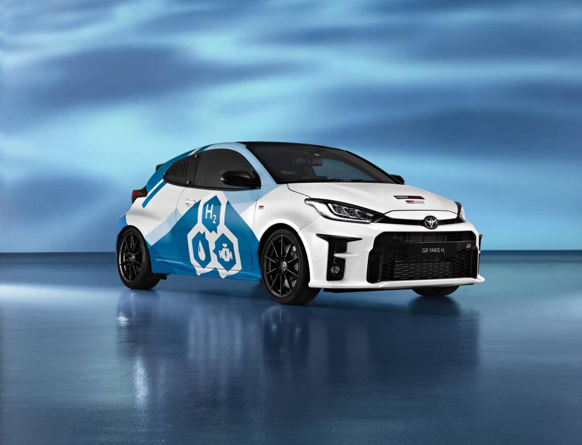 Ecco la Toyota Yaris GR a idrogeno - 