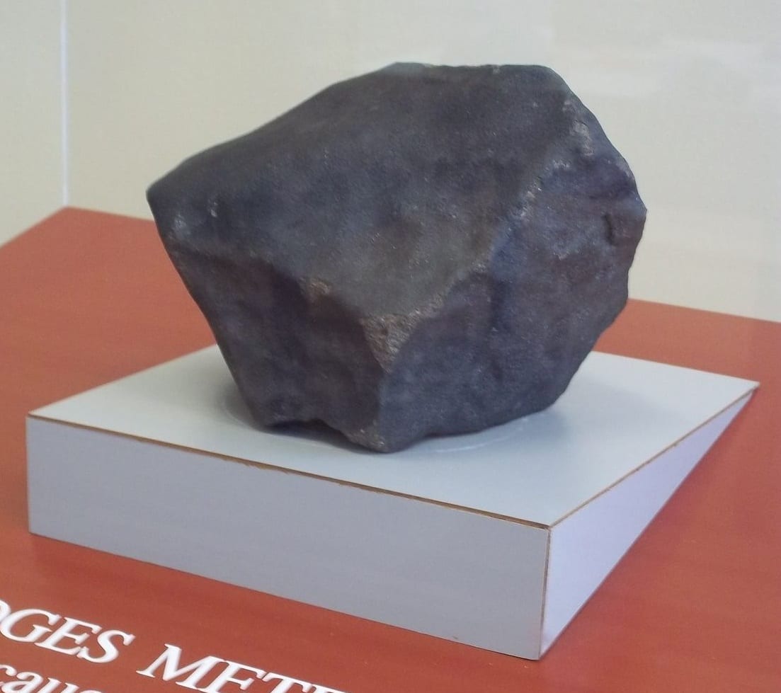 Meteorite Hodges. Credit: Beverly Crider