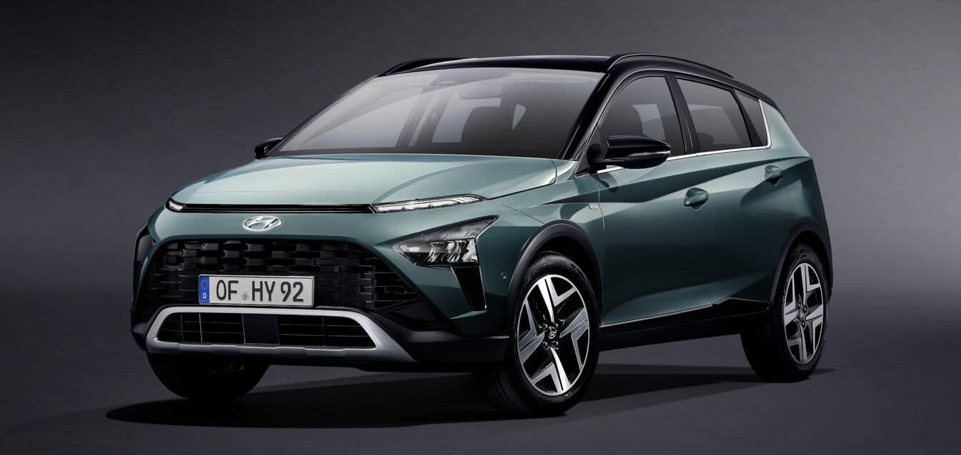 La Hyundai Bayon, migliore per consumi fra le auto a benzina. Credit: Hyundai Media Newsroom