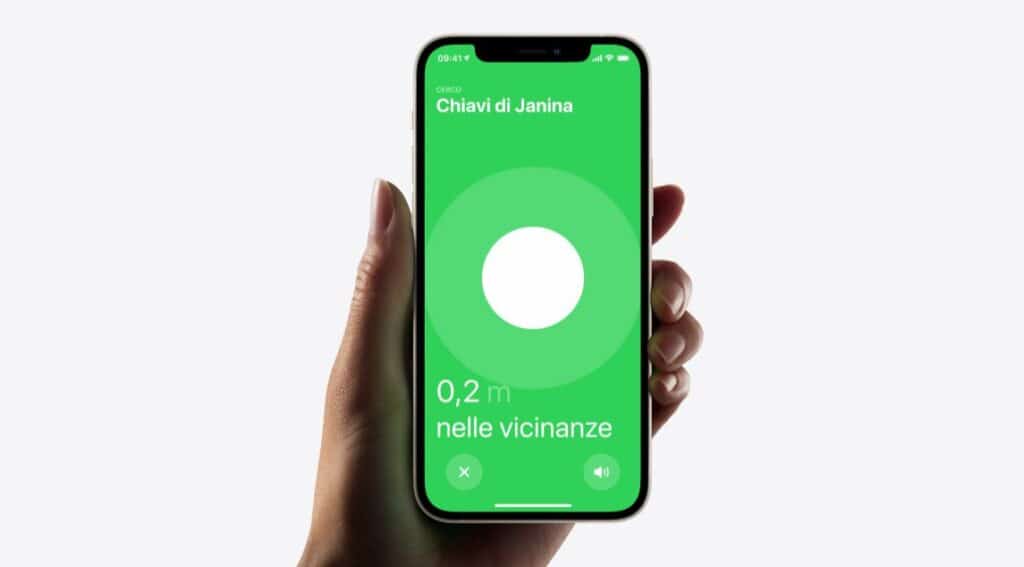Gli AirTag di Apple aiutano a individuare qualsiasi oggetto smarrito. Credits: Apple