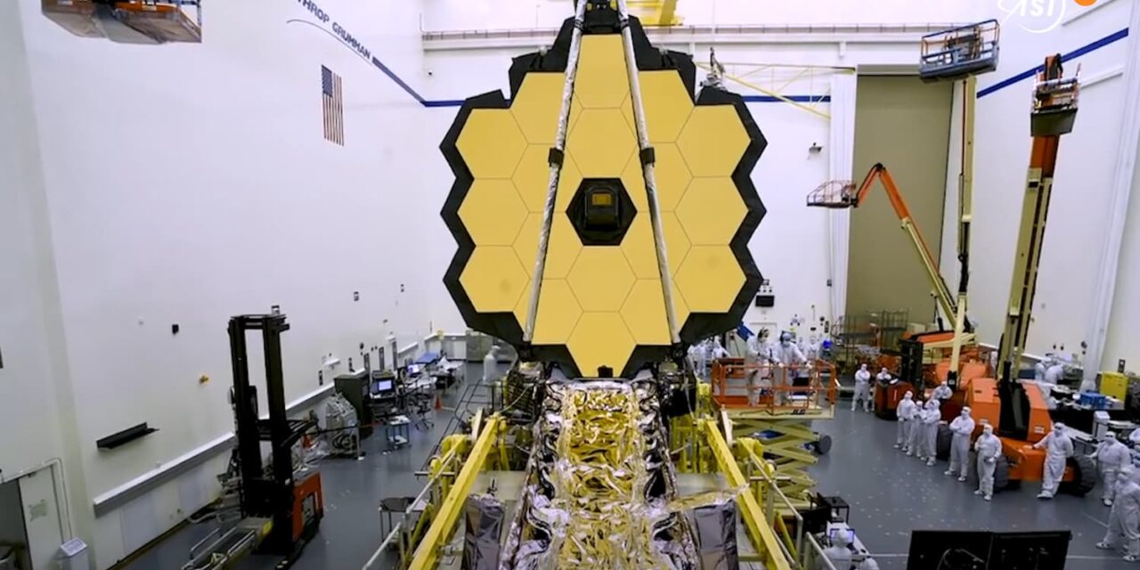 James Webb Telescope. Credit: ESA
