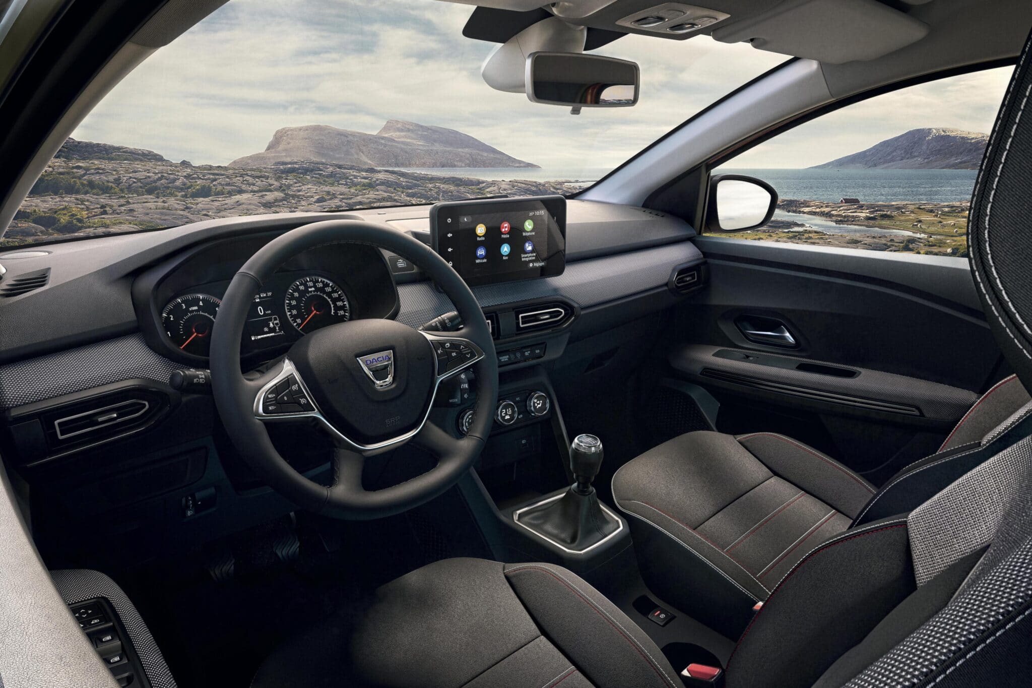 L'abitacolo della Dacia Jogger 2022