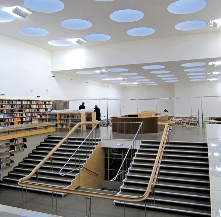 Biblioteca Viipuri, di A. Aalto, credits: pinterest.com
