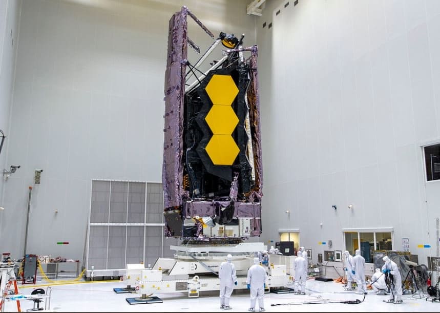 James Webb Telescope. Credit: ESA