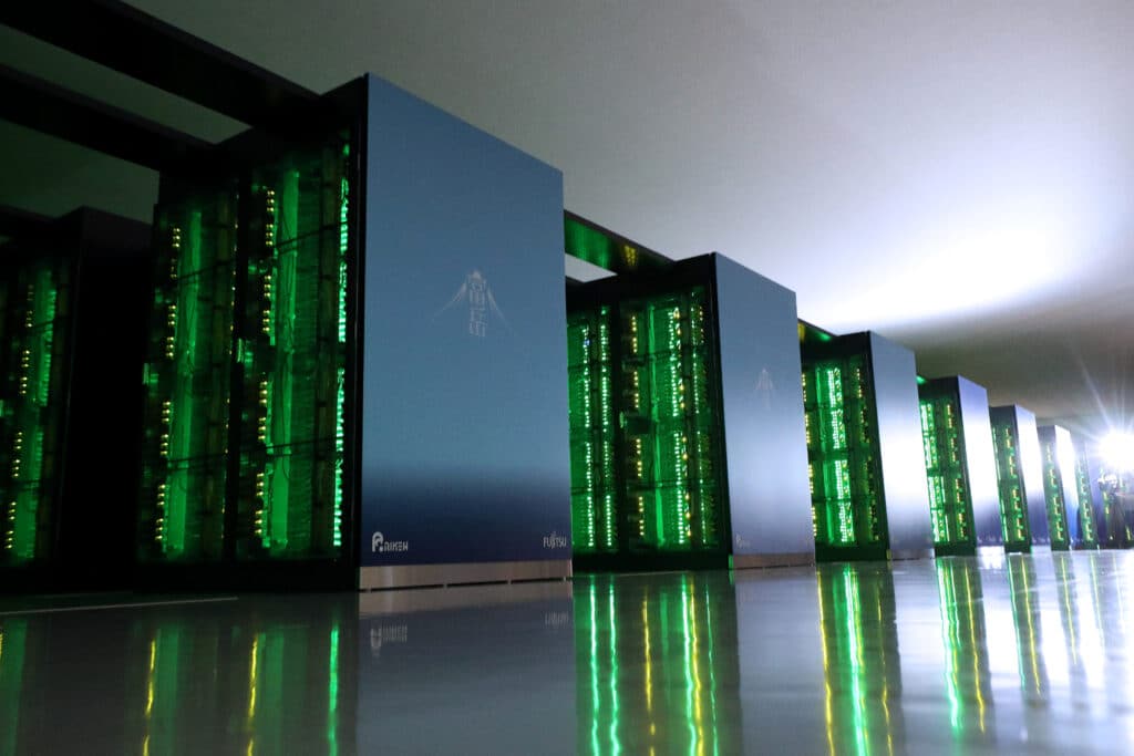 Fugaku supercomputer giapponese. Fonte: Appwikia