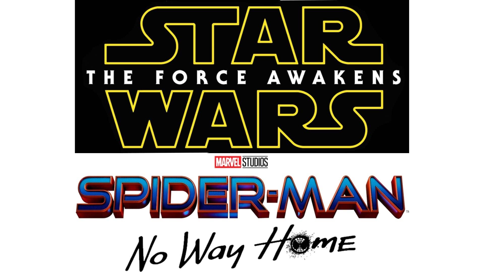 Star Wars: The Force Awakens e Spider-Man: No Way Home sono i film che hanno incassato un miliardo più velocemente nella storia del cinema.