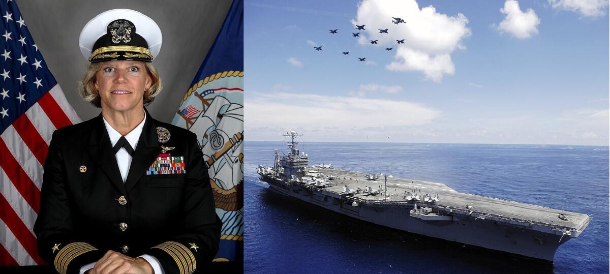 Prima donna al comando di una portaerei nucleare USA: A. Bauernschmidt - 
