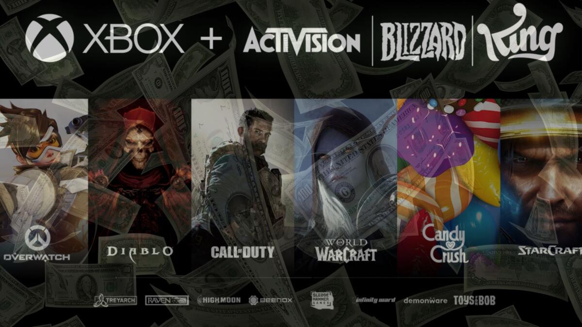 Microsoft acquisisce Activision Blizzard per 69 miliardi di dollari - 