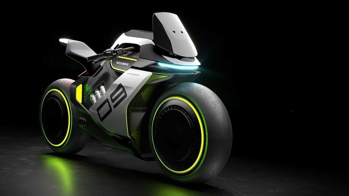 Apex H2, la prima moto ibrida ad idrogeno ed elettrica lanciata da Segway - 