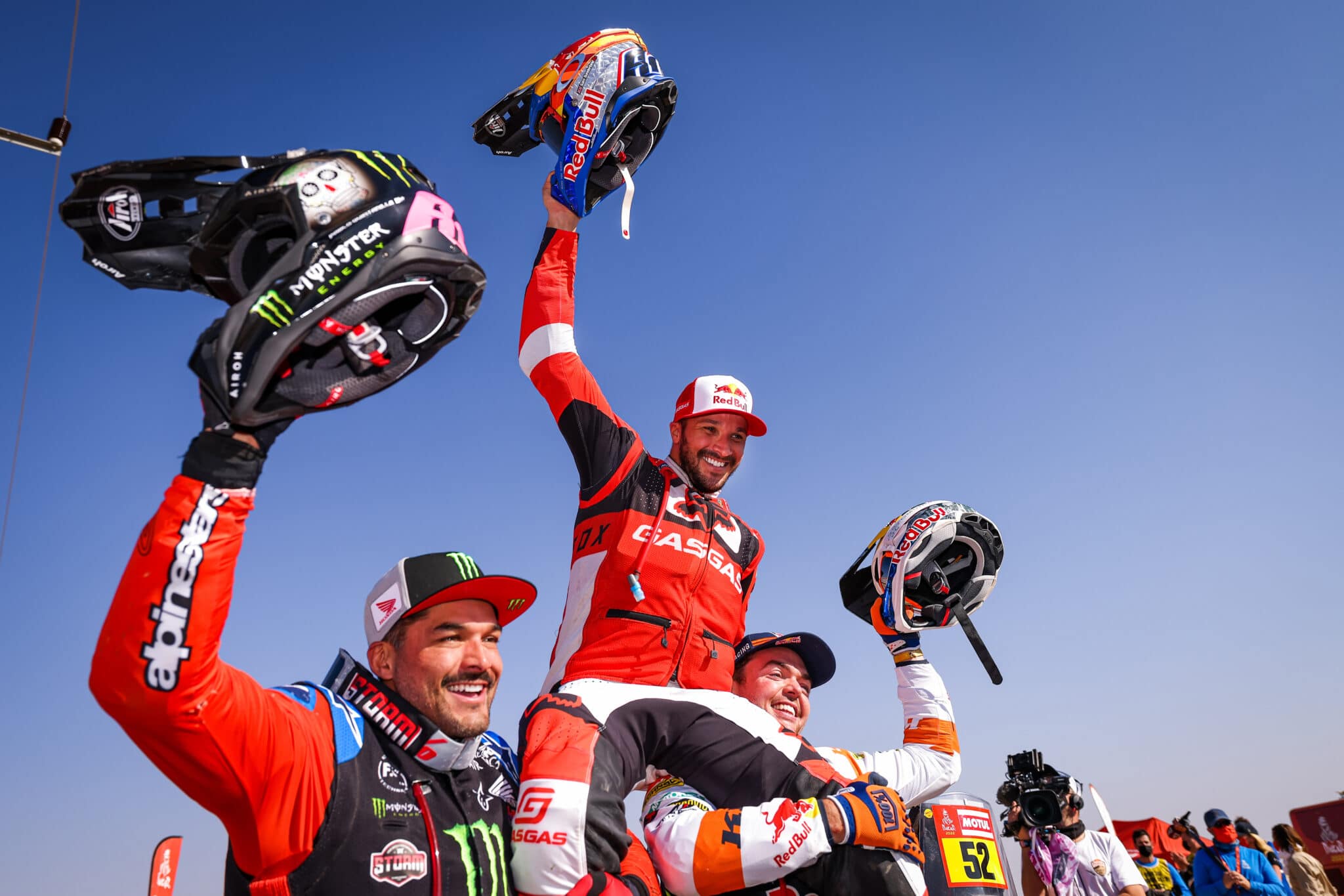 Sunderland Sam con Quintanilla Pablo e Walkner Matthias - Crediti foto: Florent Gooden / DPPI