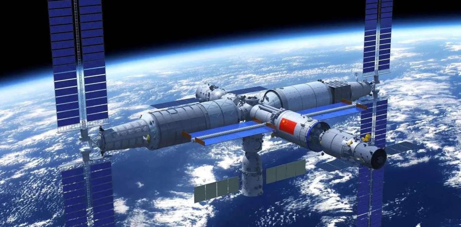 Tiangong - 3. Crediti: China Manned Space Engineering Office