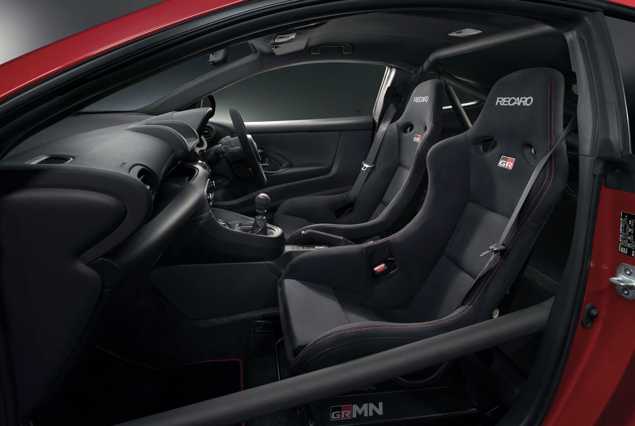 Gli interni della Toyota GRMN Yaris - Crediti foto: Ufficio stampa Toyota