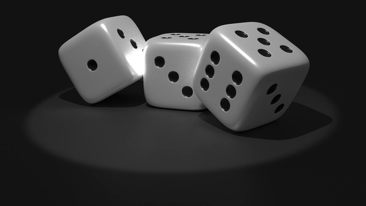 Probabilità nel lancio dei dadi.