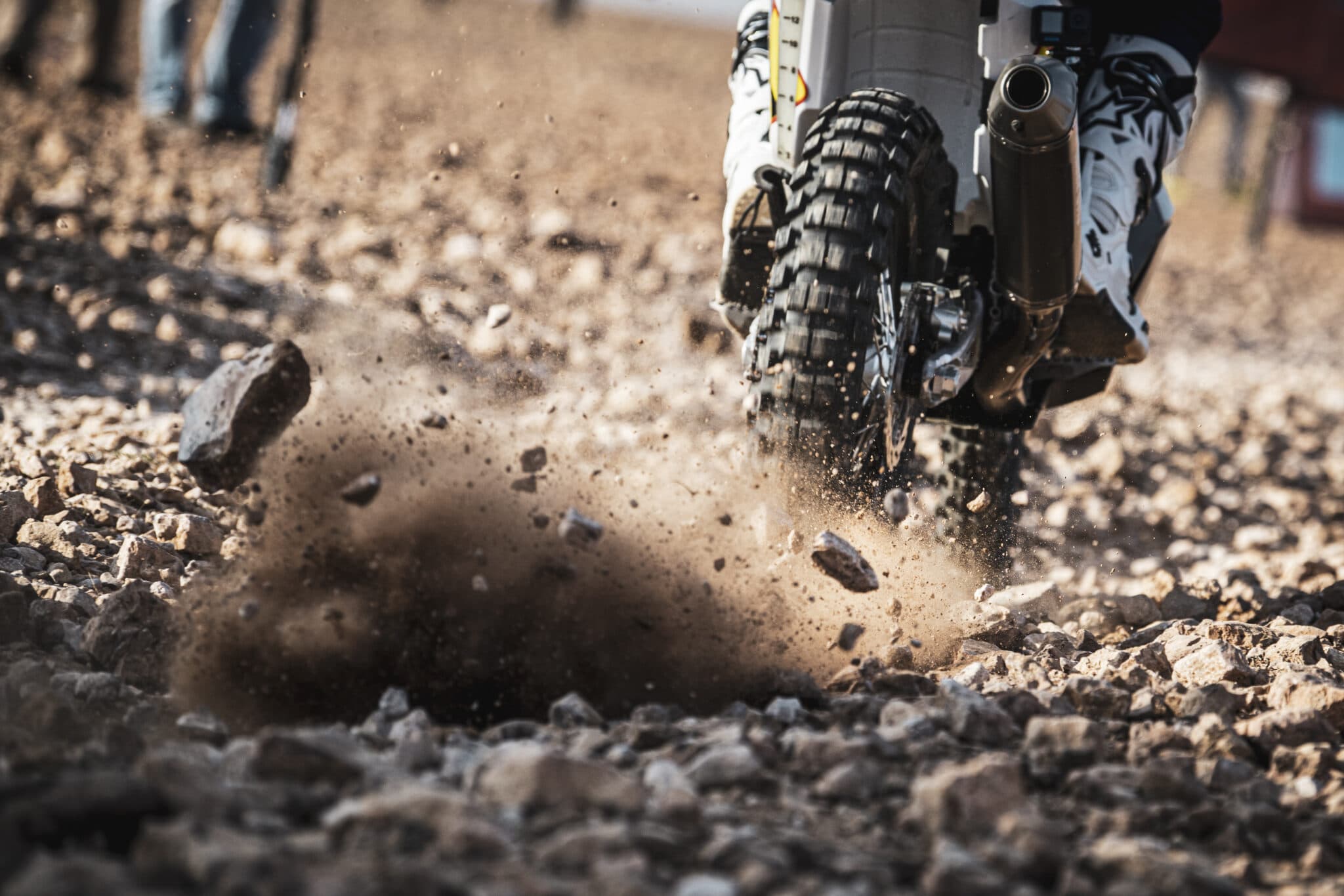 Azione durante la Stage 7 della Dakar 2022 - Crediti foto: ASO/Charly Lopez