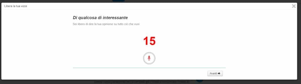 WeVoz permette di condividere le proprie idee coi soli messaggi vocali.