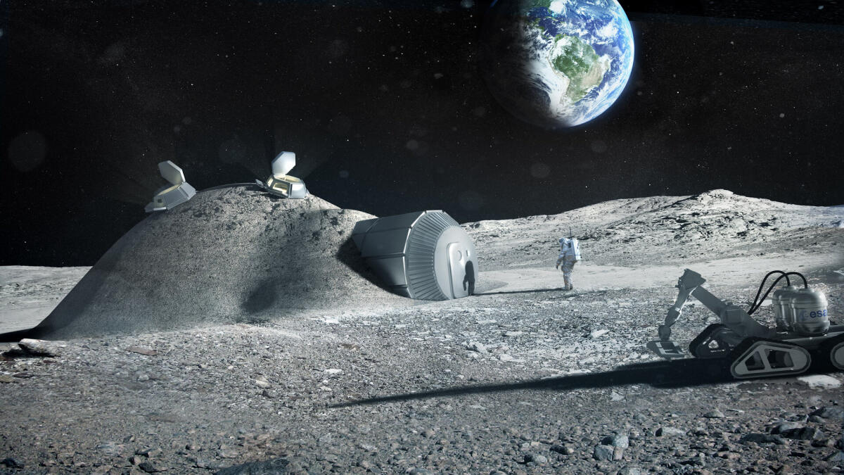 Space Architecture: ecco 5 motivi per cui secondo noi dovresti studiarla ora - Space Architecture, moon base, Credits: ESA