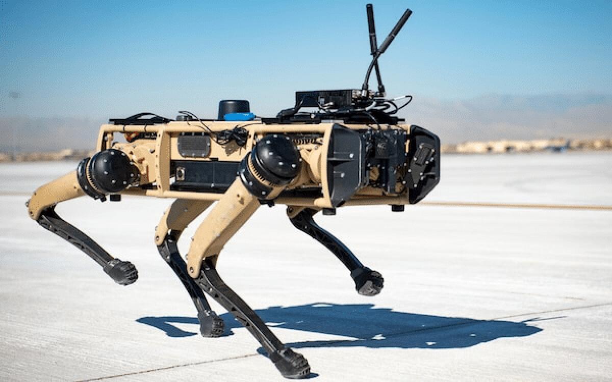 USA: "cani robot" autonomi schierati lungo la frontiera con il Messico - Credit: Courtesy Ghost Robotics
