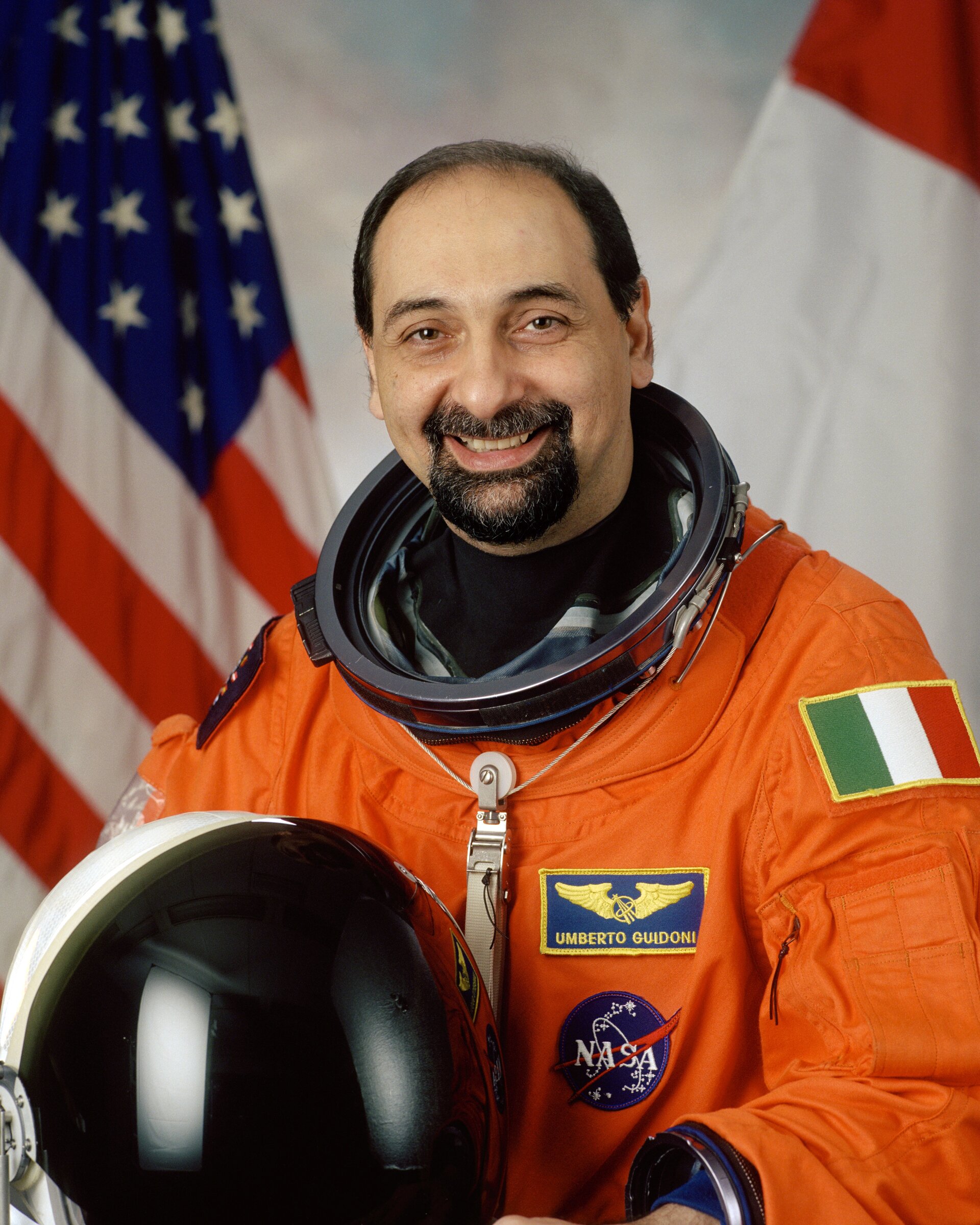 Umberto Guidoni, il primo astronauta europeo sulla ISS. Credits: ESA