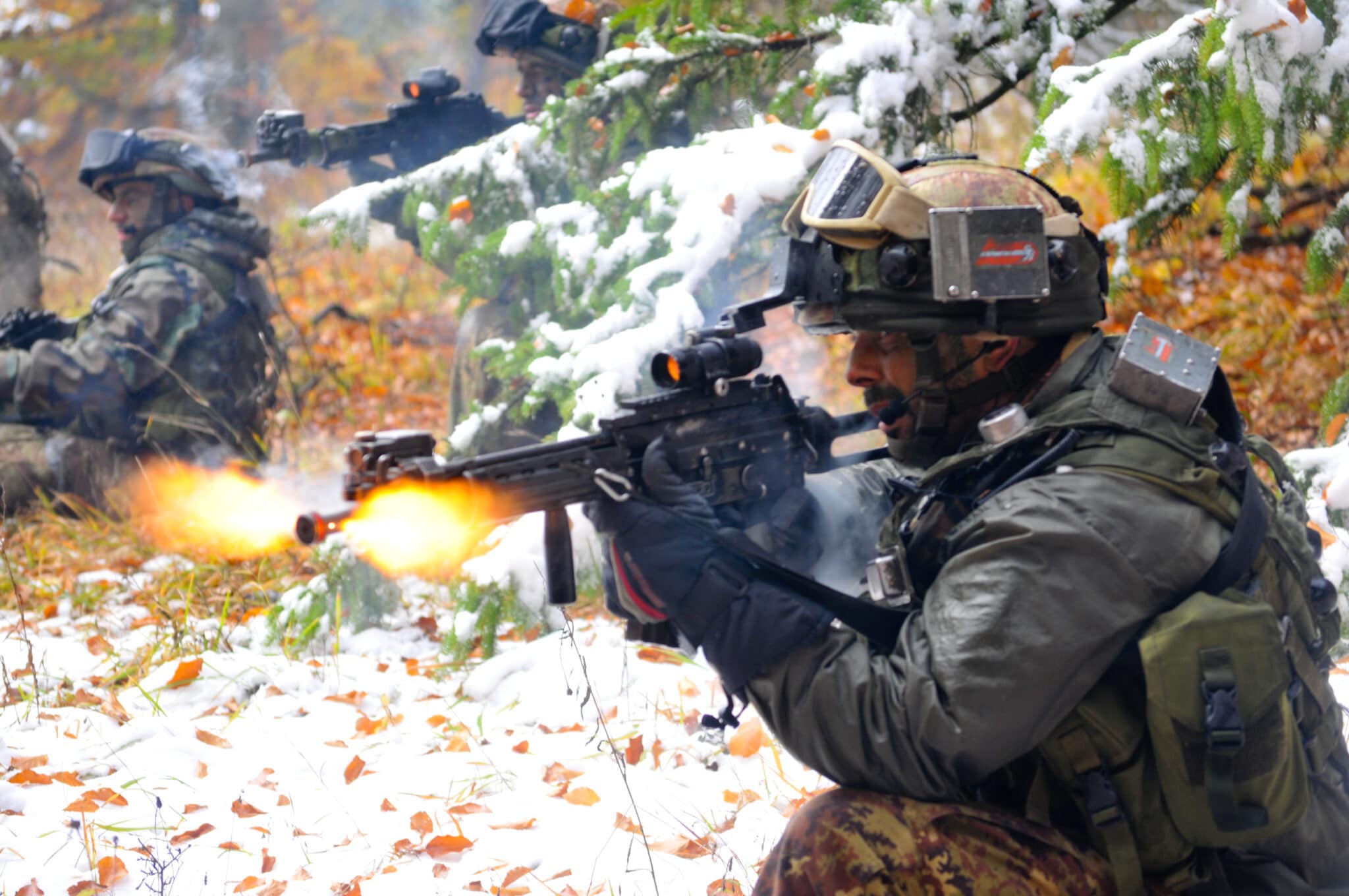 Credits: "File:Saber Junction 2012 - Italian soldiers (183rd Airborne Regiment).jpg" by DVIDSHUB is licensed under CC BY 2.0.
