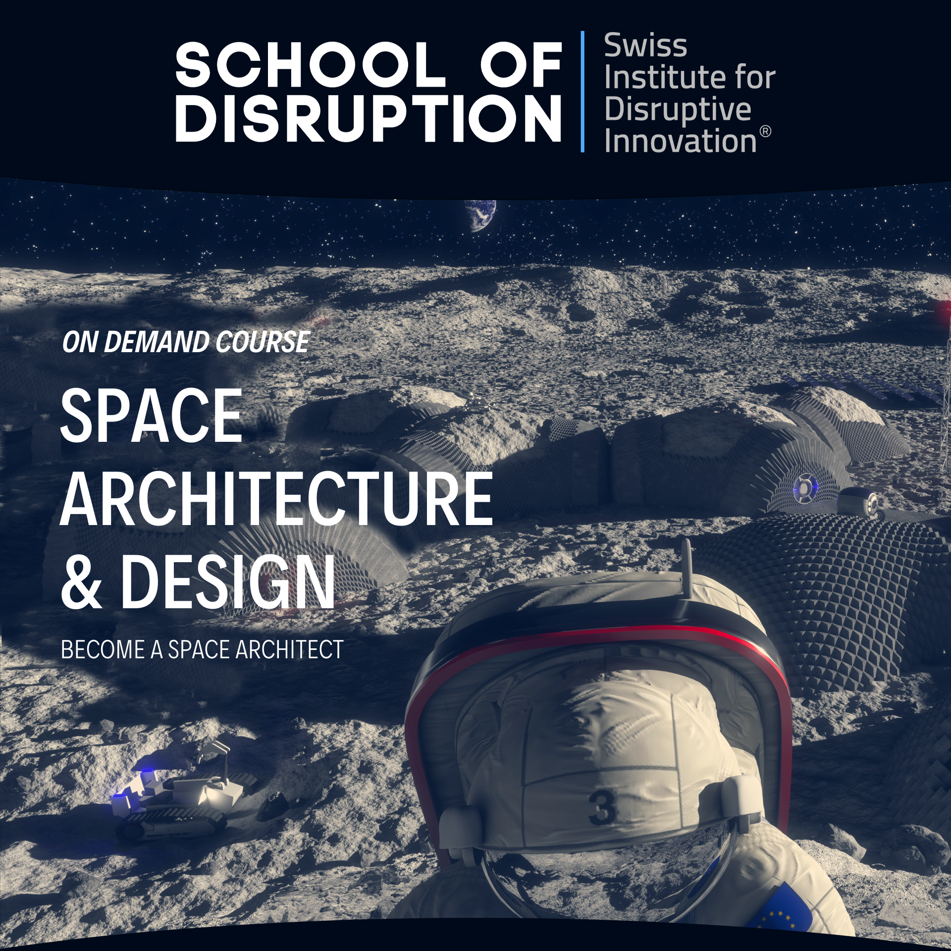 Locandina promozionale del SIDI School of Disruption. Credits: SIDI