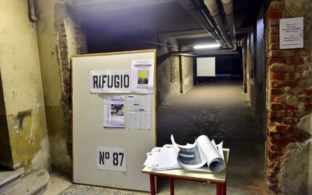 Rifugio 87 Milano. Credits: SkyTg24