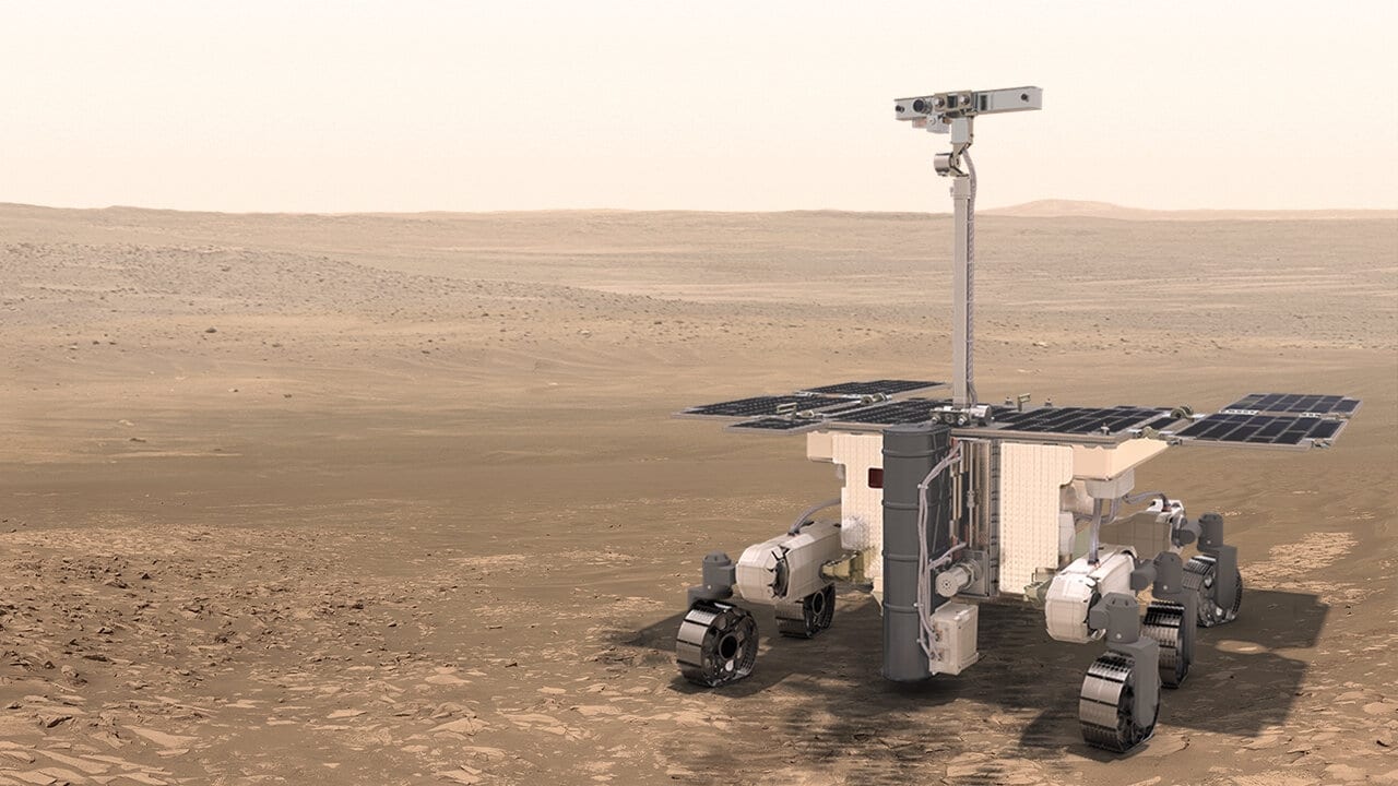 Rover di ExoMars. Crediti:ESA