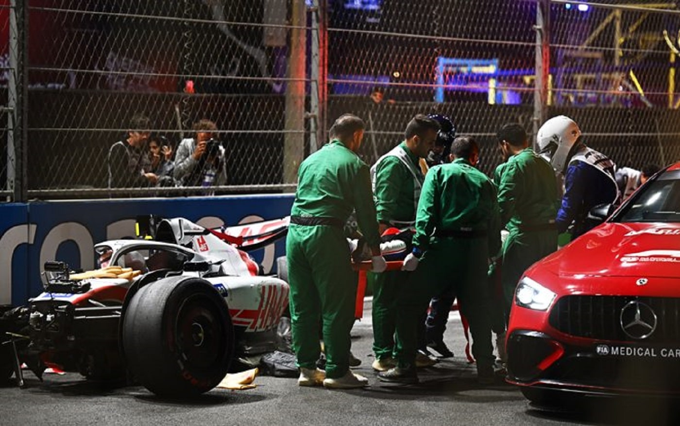 L'incidente di Mick Schumacher, per fortuna senza conseguenze