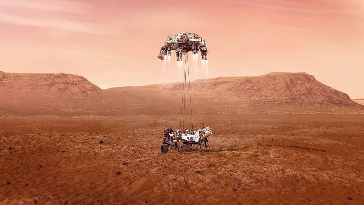 Perseverance Rover della NASA arriva al Delta - 